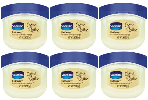 Vaseline Lip Therapy, Creme Brulee 6 Pack