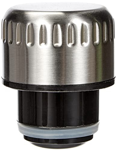 NERTHUS 629 FIH-Tappo per Bottiglie 350 ml e 500 ml, Colore Acciaio