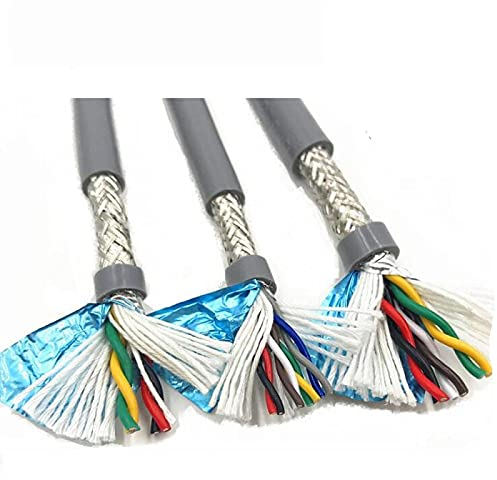 KEPOHK 17AWG 2/3/4/5 Adern 5m PVC flexibler Draht 8 Adern 3 Meter