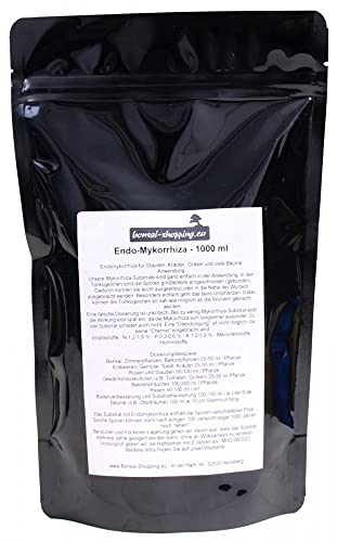 Mykorrhiza, Endomykorrhiza, VA-Mykorrhiza - 1000 ml für viele Pflanzen und Bonsai 63053
