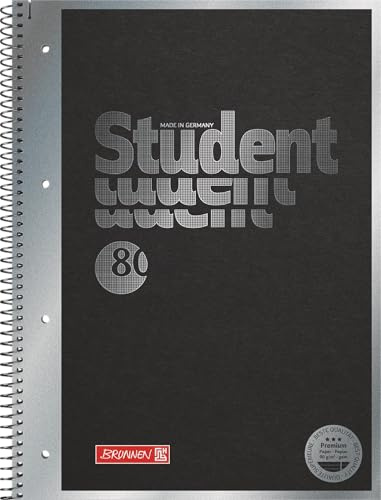 BRUNNEN Collegeblock Premium Student Hardwired A4 linjerad