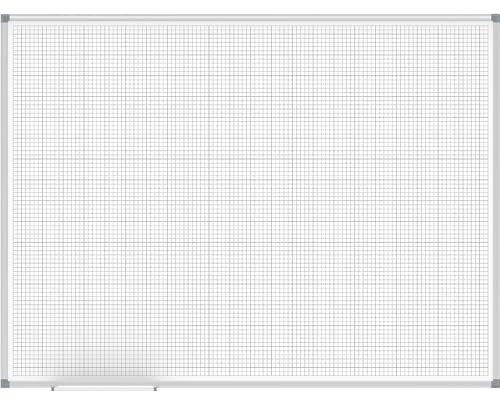 MAUL | MAUL Whiteboard MAULstandard 90x120 cm mit Rasterdruck 1x1 cm | Top Qualität