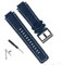 INSTR Männer Leinwand Armband Geeignet Für Timex Tide Kompass T2N720 T2N721 T2N739 Nylon Uhr Strap Ersatz Zubehör(Blue White Black)