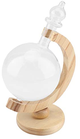 ALQSIM Predittore di Bottiglia di Vetro Forma meteorologica Bottiglie meteorologiche Predittore meteorologico Stazione meteorologica Home Sferica for Ornamenti Decorazioni Stazioni meteorologiche