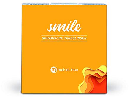 meineLinse Smile sphärische Tageslinsen 90 Stück (ehemals Oculsoft) (-3.50, 8.7, 14.0, 90)