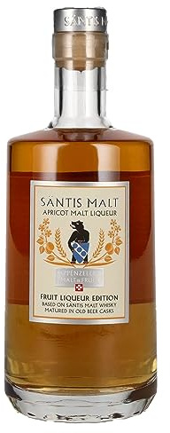Säntis Appenzeller Malt und Fruit APRICOT MALT LIQUEUR 35Prozent Volume 0,5l