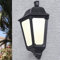 B·LED BARCELONA LED - Aplique farol de pared FUMAGALLI IESSE OPAL E27 IP55