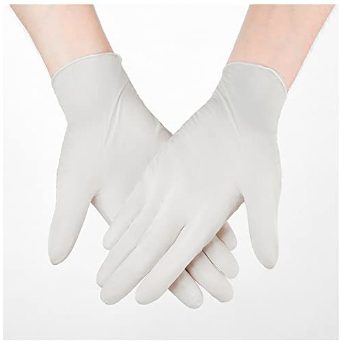 Gant De Nettoyage Gants synthétiques Nitrile Bleu 100pcs Alliergie alimentaire Allergie étanche Glouse jetable Gants de sécurité de travail de ménage Cuisine mécanique Gant De Nettoyage Voiture ( Colo