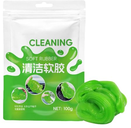 Mastice per pulizia auto, detergente gel per auto - Detergente per interni auto in gel per pulizia mastice per auto | Pulitore per interni auto, stucco limp