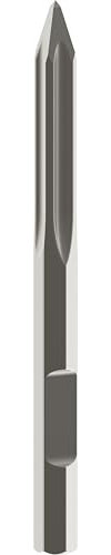 Bosch 1x PRO Hex 28-5C Spitzmeißel (für Beton, Ziegelstein, Ø mm, Professional Zubehör Abbruchhammer)