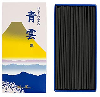 Nippon Kodo - 258 - Seiun Chrysanthemum Incense Sticks - 16 x 8 x 3 cm - Blue