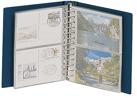 LINDNER Das Original Postkarten-Album Classic-blau