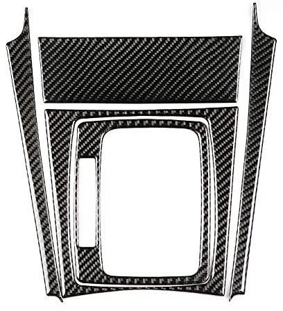 Schalttafelabdeckung, Auto Schalttafel Rahmen, Carbon Auto Schaltpanel Verkleidung für W204 C Klasse 07-13 (Left Hand Drive)