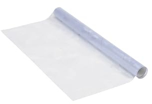 Venilia Fensterfolie statisch Vitrostatic Blätter 3D, Sichtschutz Folie, Milchglasfolie, Scheibenfolie, Folie für Duschkabine, Glasdekorfolie, transparent, 45cm x 1,5m, 200µm (Stärke: 0,2mm), 54777