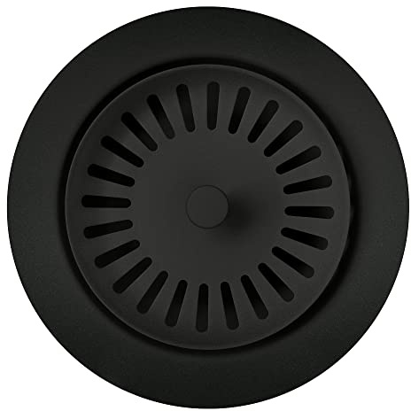 Color-Coordinated Metal Basket Strainer, Coal Black