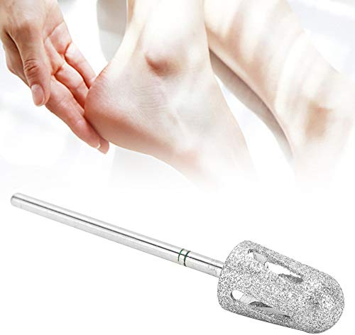 Diamant Pediküre Kegel BitHauthaut sauberer Hartmetall Nagelbohrer Diamant Rotationsfräser Elektrische Nagelfeile für Maniküre Pediküre Werkzeuge, Fußfeilwerkzeug für Rissige Hühneraugen Hornhautentfe