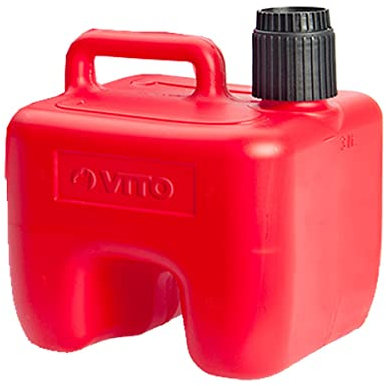 VITO - Jerrican pour Carburant Bidon Essence Diesel 3 litres Poignée de Transport