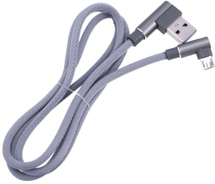 ULTECHNOVO Usb c 90 Degree Cable Charging Cords Micro Usb Cord 90 Degree Cable Charger Chargers Right Angle Charging for Phone Charge Type Miniature