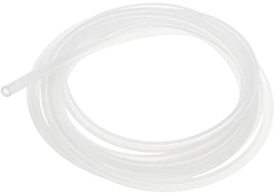 Rebower Silikon Schläuche Flexible Silikon Rohr 2mmx4mm 1.5m Transluzent | für Pumpe Wasser Übertragung Fischbecken Aquarium