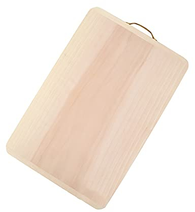 planche à découper de cuisson Panneau de découpage de cuisine doux et plat for couper la viande, les légumes, les fruits, le fromage avec une fixation de vis à trou suspendu Planche à découper de vian