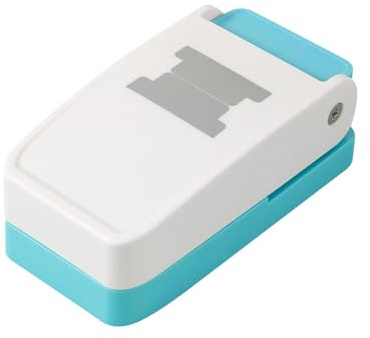 Kowaku Perforatrice d'Étiquettes, Poinçon à Onglets Portable avec Lame Acier Carbone, Séparateur Multifonction pour Dossiers et Feuilles Mobiles, Outil de Classement Professionnel (Plat)