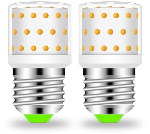 ZHENMING E27 LED 6W 2700K Warmweiß Nicht Dimmbar Ersatz 60W Halogen | Super Hell 800LM Kompakt Lampe AC100-265V 360° Abstrahlwinkel 2 Stück
