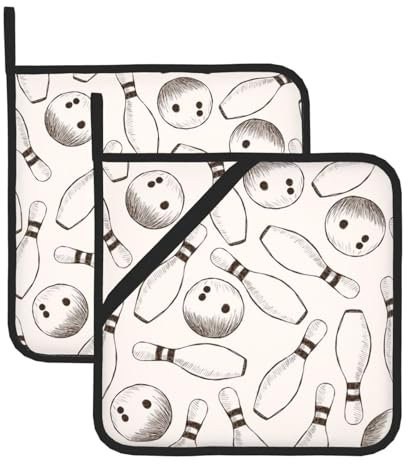 Agarradera, agarradera aislada Gruesa y Duradera para Barbacoa, Juegos de 2 para cocinar y Hornear,Bolos y Bolas