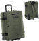 Backpacker Rucksack mit Rollen 3 in 1 - Handgepäck Koffer Kane Hybrid Backpack-Boardgepäck mit Rollen, 55 x 40 x 20 cm - wasserabweisend recyceltes PET, grün-Olive