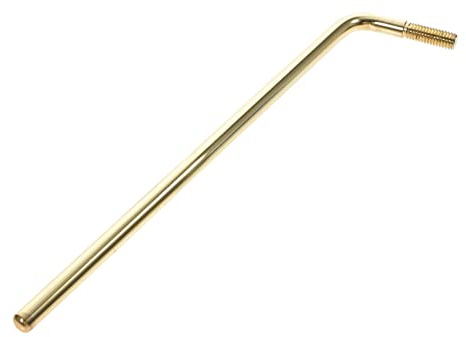 TOGEVAL 6mm Gewinde Tremoloarm für Elektrische Gitarren aus Legierung Goldfarbener Tremolohebel ohne Grate Robustes E-gitarren Zubehör zum Einfachen Einschrauben