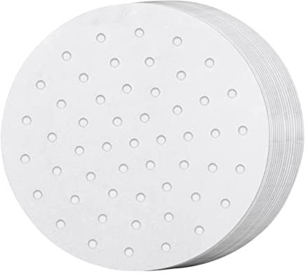 DECHOUS Air Fryer Pad Papers 200 Blatt Pergamentpapier Für Antihaft-backöfen Air Fryers Leicht Zu Reinigen