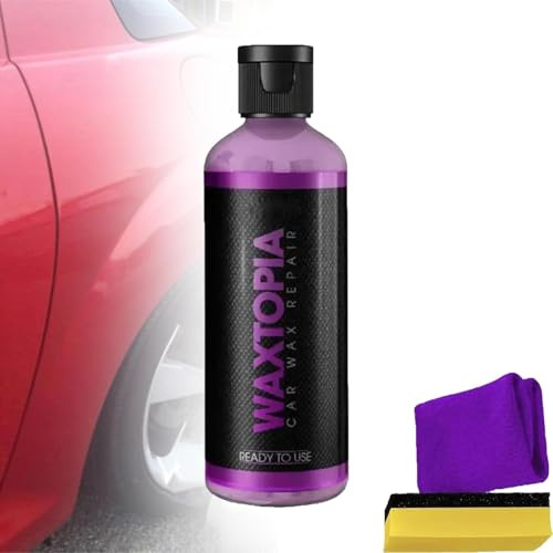 Waxtopia - Waxtopia Car Scratch Remover, Car Wax Repair,Car Scratch Remover, 120g Wax Repair Scratches, Restore Shine, Car Paint Restorer For All Vehicles (1set)