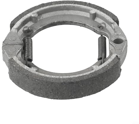 Niceminiwall Spring Load Electric Brake Shoes 76x15mm for Caliper Drum Brakes, Compatible with 8 Inch Brushless Motor Rear Wheel, Metal Replacement Pads for