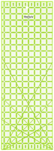 Omnigrip 8-1/2 x 24 Non-Slip Rectangle Quilting Ruler by Omnigrid
