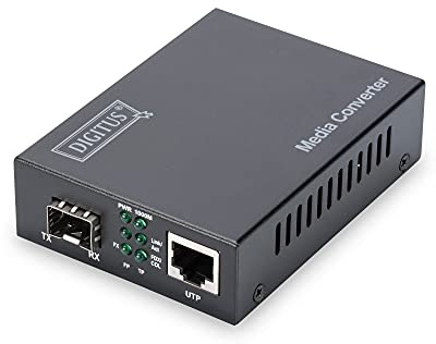 DIGITUS Medienkonverter Ethernet Fast Gigabit