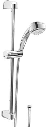 CON:P SA330693 - Conjunto de ducha con barra (5 tipos de chorro), color cromado