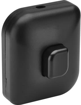 Wechselschalter | Einbauschalter | Wandschalter | Wandschalter | Schalter Steckdose | Inter für Lampe | Fußschalter 2 A einpolig schwarz | Debflex | 719020