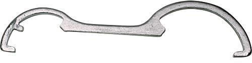 Geka E90102 Kupplungsschlüssel Storz für Größen B/C aus Stahl, Schwarz/Silber, 18 x 8 x 13 cm