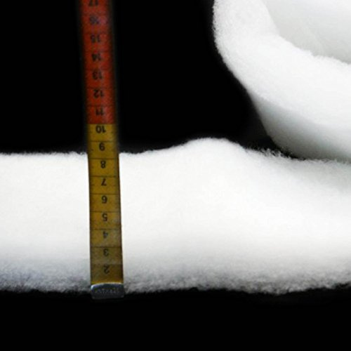 Aktivstoffe Schneematte - 330 gr - Schneevlies extra dick, Kunstschnee - Überbreite 210 cm! -Flammenhemmend BS 5852, T2- Meterware