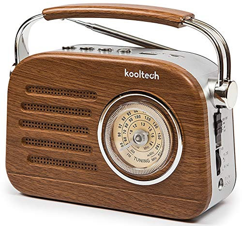 A-One Radio Bluetooth Am/SW/FM Pila Y Corriente con BATERÍA Interna Recargable