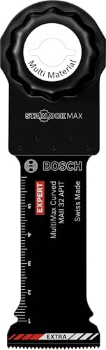 Bosch Accessories 1x Sägeblatt Expert MultiMax MAII 32 APIT (für Edelstahlbleche, Breite 32 mm, Zubehör Multifunktionswerkzeug) | für Edelstahlbleche, Faserkunststoffe GFK, CFK, Breite 32 mm, Professional Zubehör Multifunktionswerkzeug