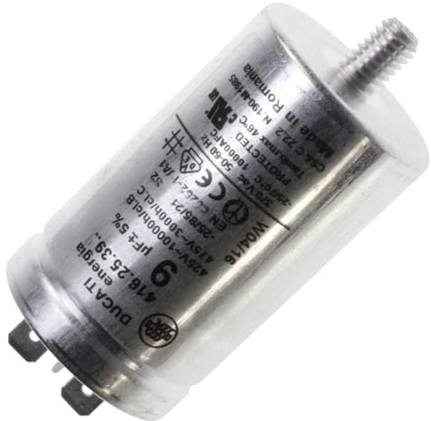 Condensateur 9UF d'origine Lave-vaisselle C00279463, 00416450 INDESIT Lave-vaisselle C00279463, 00416450 INDESIT