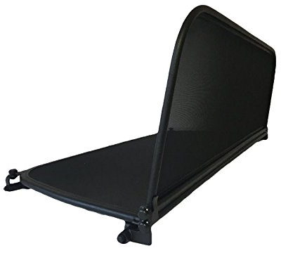 PureWind Windschott kompatibel mit VW Golf 6 Baujahr 2010-2016 (Schwarz) – Windschott Universal mit Schnellverschluss ohne Tasche