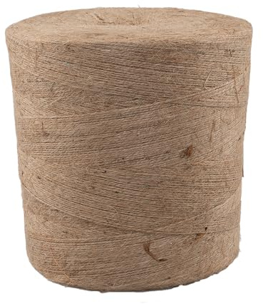 Rope & Cord Cordel de yute para manualidades, embalaje y jardinería, 2 capas (100 pies)