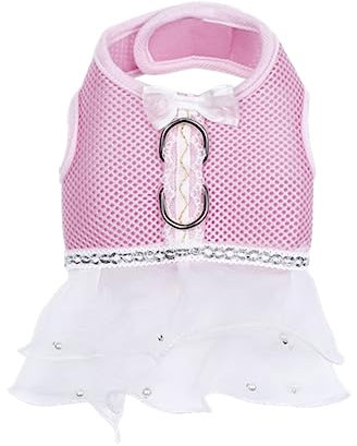 FONDOTIN Hundebrustkleid Aus Netzstoff Für Welpen Bequem Für