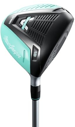 MACGREGOR Damen V-max Speed Leichtgewichtiger Fairway Regulard Flex Golfschläger, türkis, Einheitsgröße