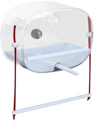 Jorzer Window Bird Feeder with Camera Clear HD Camera Bird Feedng Station Squirrel Proof for Outside Bird Watching
