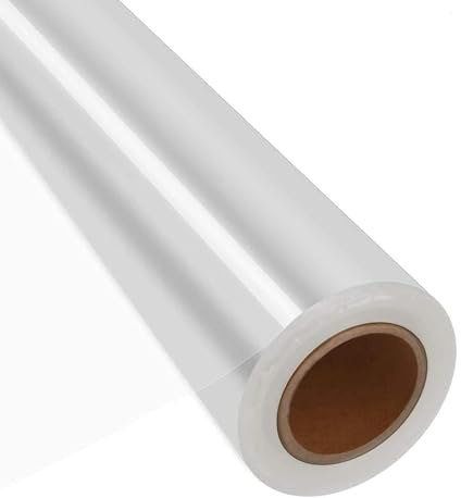 40 cm x 30 m klar cellofanrulle, 2,5 ml transparent cellofanrulle, presentpapper, för blomma, present baskt förpackning
