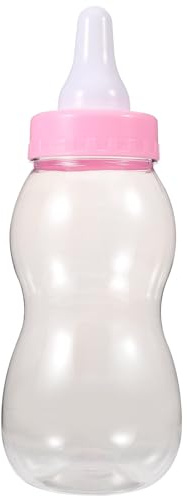 XXL Babyflasche Spardose – Dekorative Geldflasche als Originelle Geschenkidee und Wohnaccessoire in Rosa