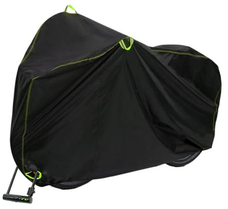Mountain Bikes Cover, Weatherproof Bike Covers, Dustproof Anti-UV Shelter with Anti-Theft Buckle, Ideal for All-Season Use, Outdoor, Yard Storage 78.74x43.31 Inch