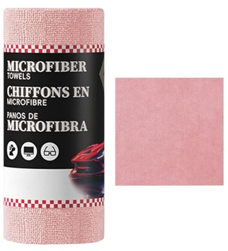 YNPQTDS Paño de Microfibra | Trapo de Pulido de Pintura de Coche, paño Absorbente Reutilizable para Lente de Vidrio, Ventana, Parabrisas, Espejo, encimera, Cocina, baño